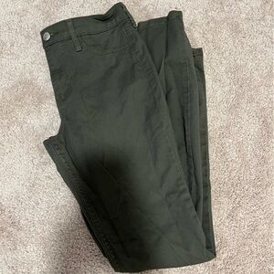 H&m Women’s Forest Green Pants Size 25